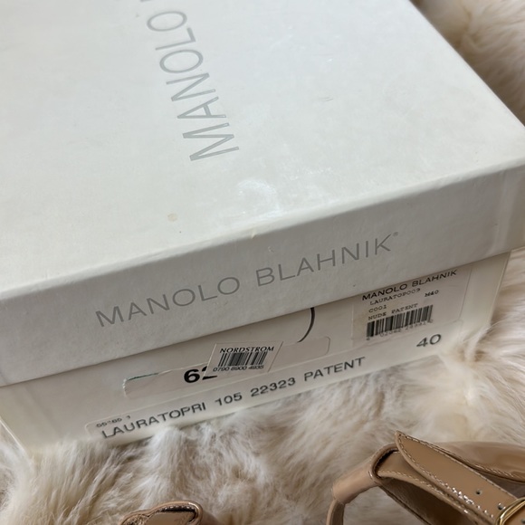 Manolo Blahnik nude heels 40 - Picture 4 of 4